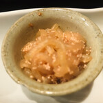 魚酔庭 - 白滝のたらこ和え