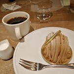 パティスリー&カフェ デリーモ - モンブラン