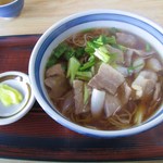 末広 - 肉そば