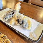 そばの実 - 天ぷら五品