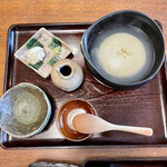 そばの実 - そばがき