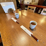 そばの実 - テーブル席