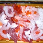 清水フードセンター - 料理写真:贅沢海鮮ばらちらし　2022/01/09