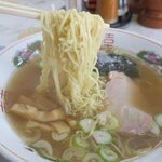 三重食堂 - 細麺です