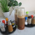 三重食堂 - 卓上です