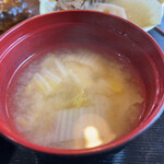 Hamburugu - 味噌汁