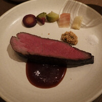 薪焼ステーキ コケット - 熟成　黒毛和牛　肩サンカク肉のロースト