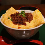 Hon Datei - こだわりの京だし巻き丼 肉汁そぼろのせ(1,050円)