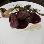 俺のフレンチ 博多 - 冬の贅沢！九州産鹿肉のロースト