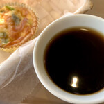 Sanetowaru - キッシュ　アメリカンコーヒー