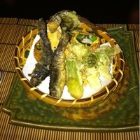 ひろ文 - 天麩羅（アマゴ、たらの芽など）