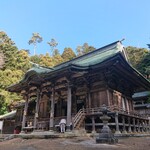 金華山黄金山神社 食堂 - 黄金山神社本殿(2022.01)