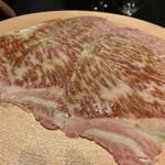 北海道焼肉 北うし - びえい和牛サーロイン焼きすき