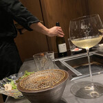 北海道焼肉 北うし - ワインを♪