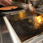 北海道焼肉 北うし - びえい和牛サーロイン焼きすき