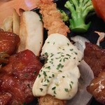 Taishu Shokudou Teishoku No Marudai - ミックスグリルNo.1定食1,180円が開店記念大特価で700円の海老フライ