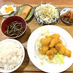 張家 - エビマヨ定食