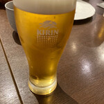本格四川料理 三鼎 - ハートランドの生ビール