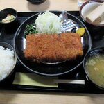 とんかつ富司 - とんかつ富司 「ロースカツ定食」