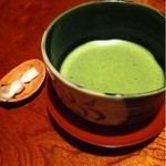 松籟庵 - 抹茶と干菓子