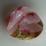 Restaurant Satoshi.F - 村さんの沖鯔、からすみの冷たい米粉