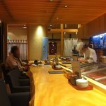 Notomae Sushi Morimori Sushi - カウンター席