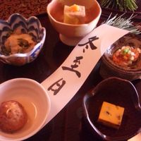 僧伽小野 一秀庵 - 前菜５種盛り合わせ