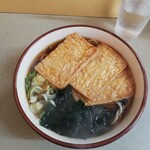 立ち食いそば たんぽぽ - きつねそば¥400