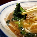 烈志笑魚油 麺香房 三く - 