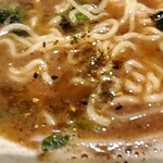 烈志笑魚油 麺香房 三く - 