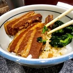 烈志笑魚油 麺香房 三く - 