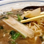 烈志笑魚油 麺香房 三く - 