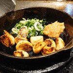 お好み焼 ぱある - ニンニク焼き