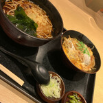 Zenzaemon - かつ丼とかけ蕎麦のセット９８０円