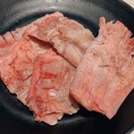 焼肉ホルモン 城の市場 - 牛ウルテ