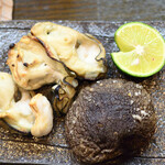 大納言本家 - かき塩焼き     