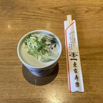 東家寿楽 - そば汁と薬味