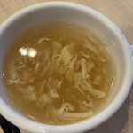 ギョウザ オウショウ - 中華飯に付属のスープ