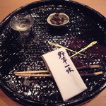 美山荘 - 2012年7月夕食