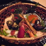 美山荘 - 2012年7月夕食