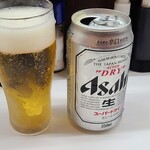 キッチン南海 梅ヶ丘 - ビール　350円