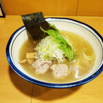富士松 - 生姜塩ラーメン　950円