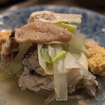 天史朗鮨 - スズキの頭の塩煮