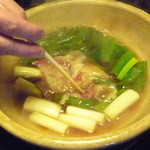 比良山荘 - 2012年1月（月鍋21,000円コース）