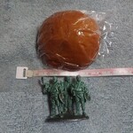 石河菓子店 - 茶まんじゅう（5個入り）320円　直径6cm