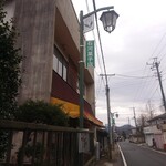 石河菓子店 - 看板です