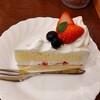 珈琲専門店亜煉路館 - いちごのショートケーキ