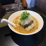 Ame Hayasashiku Nambatsu - 帆立鶏白湯（醤油）