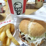 ケンタッキーフライドチキン - 料理写真:ランチC・和風チキンカツサンドセット　¥600