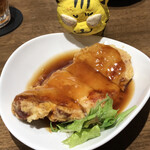 小皿の中華とお酒のバル 麻辣酒家 らいじん - 酢豚　※ん！？これが、酢豚か～～